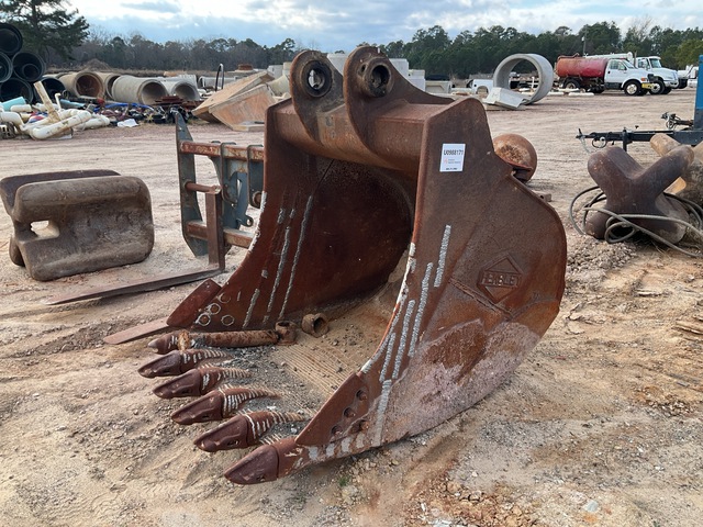 Hensley 53 in Digging Excavator Bucket - Fits Komatsu PC350