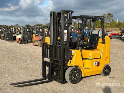 2017 Cat CG40 7000 lb Cushion Tire Forklift