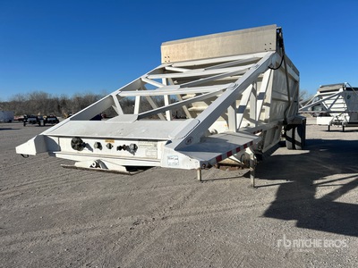 2021 Manac 4B240A200 40 ft T/A Belly Dump Trailer