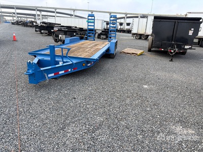2018 Towmaster T-140 21 ft T/A Equipment Trailer
