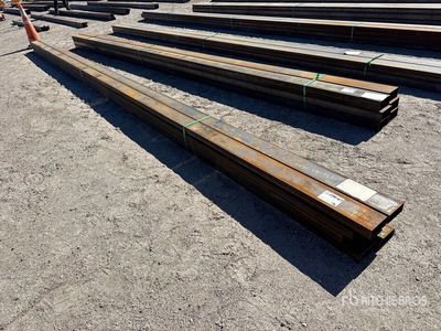 Quantity of (8) 2025 Kit Containers 2 in x 5 in x 300 in Steel Tubing チュービング