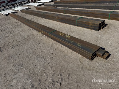 Quantity of (8) 2025 Kit Containers 2 in x 5 in x 312 in Steel Tubing チュービング