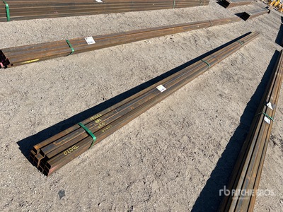 Quantity of (12) 2025 Kit Containers 0 ft 288 in Steel 288 in x 1.5 in x 1.5 in Tubing