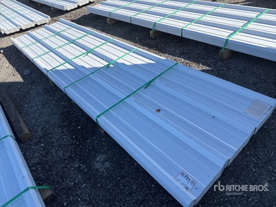 Quantity of (50) 2025 Kit Containers Steel R Panel その他 - 店舗 & 倉庫 (Unused)