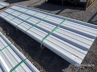 Quantity of (50) 2025 Kit Containers Steel R Panel その他 - 店舗 & 倉庫 (Unused)