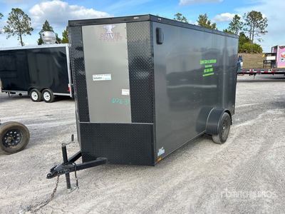 2024 Anvil 12 ft S/A Remolque Cerrado