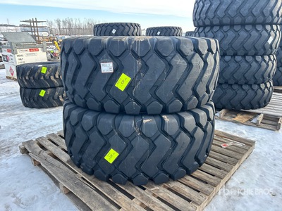 Quantity of (2) Tai Hao 29.5-25 E3/L3 Heavy duty Tyres (Unused)