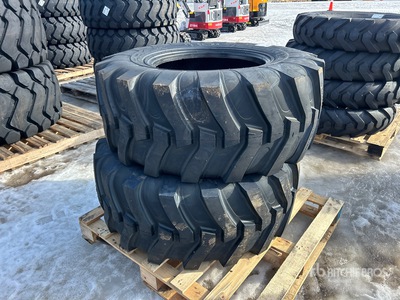 Quantity of (2) Tai Hao 19.5L-24 TAI HAO Tires R4 Heavy duty Tires (Unused)