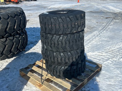 Quantity of (4) Tai Hao 12-16.5 TAI HAO Tires Heavy を見 Tires (Unused) - Fits Skid Steer