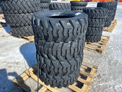 Quantity of (4) Tai Hao 12-16.5 TAI HAO Tires Heavy duty を見 Tires (Unused) - Fits Skid Steer