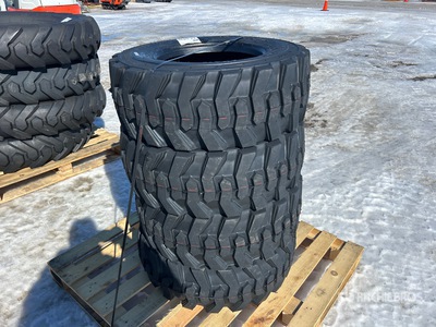 Quantity of (4) Tai Hao 12-16.5 TAI HAO Heavy duty を見 Tires (Unused) - Fits Skid Steer