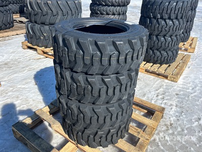 Quantity of (4) Tai Hao 10-16.5 TAI HAO Tires Heavy duty を見 Tires (Unused) - Fits Skid Steer