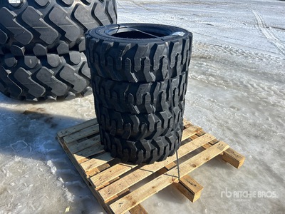 Quantity of (4) Tai Hao 10-16.5 TAI HAO Tires Heavy duty を見 Tires (Unused) - Fits Skid Steer