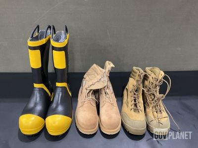 (34) Assorted Pairs of Boots