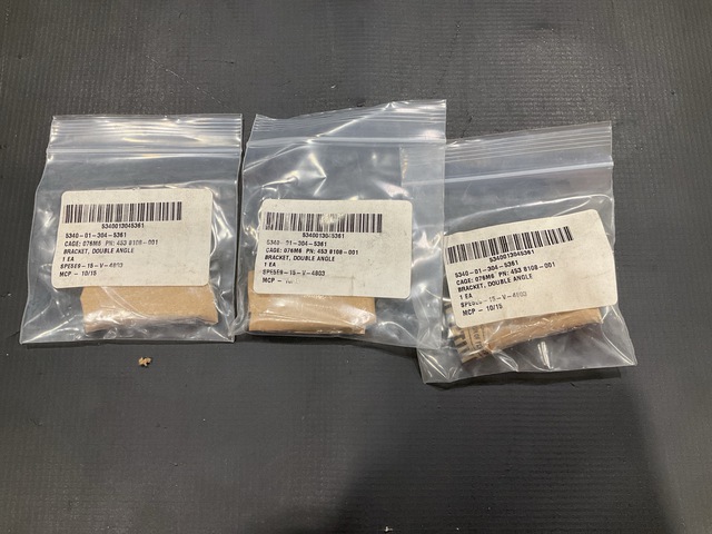 (20) BAE Systems 4538108-001 Double Angle Brackets