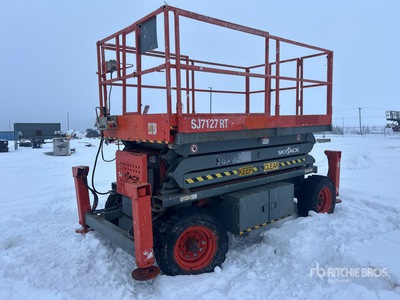 2014 Skyjack SJ7127 RT 4x4 Gasoline Scissor Lift