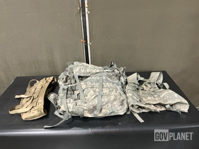 (28) Fighting Load Carriers, (50) Molded Waist Belts & Assorted Items