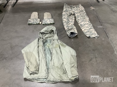 (4) Extreme Cold Weather Parkas, (21) Mitten Sets & Assorted Items