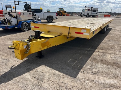 1989 Trailboss 28 ft T/A Tilt Deck Trailer