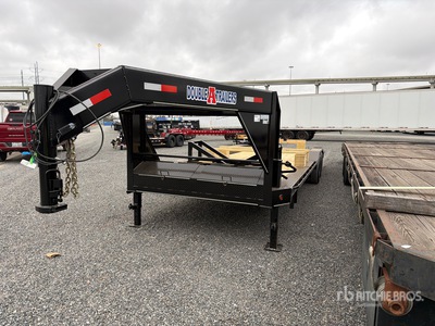 2026 Double A 26 ft T/A Gooseneck Equipment Trailer