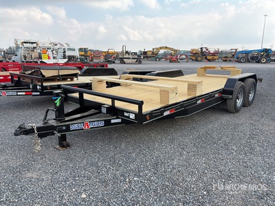 2026 Double A 8320T7K 20 ft T/A Plant Trailer
