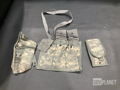 (324) M4 Two Mag Pouches, (71) First Aid Kit Pouches & Assorted Items