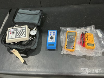 (2) Multimeters, (1) Total Chlorine Meter & Assorted Items
