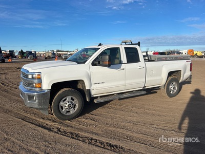 2018 Chevrolet Silverado 2500HD 4x4 Extended Cab Pick Up