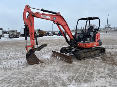 2015 Kubota KX057-4 を見 Mini Excavator