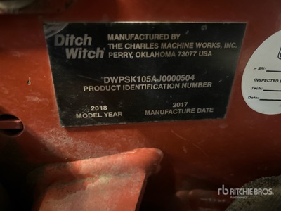 2018 Ditch Witch SK1050 لودر بجنزير (Inoperable)