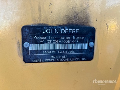 2018 John Deere 310SL 4x4 Baggerlader