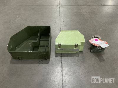 (2) Accessories Stowage Boxes, (1) Headlight & Assorted Items