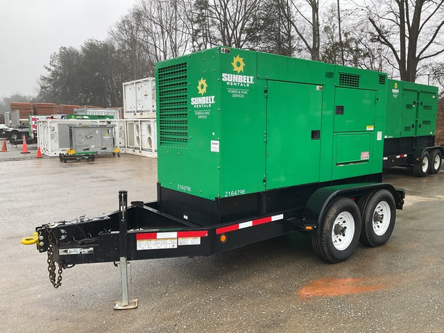 2007 Multiquip DCA-125USJ 100 kW Mobile Generator Set 2007 Multiquip DCA-125USJ 100 kW Mobile Generator Set