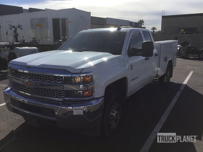 2019 Chevrolet Silverado 2500HD 4x4 Crew Cab Utility Truck