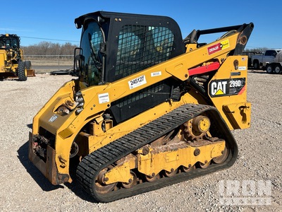 2017 Cat 299D2 XHP Two-Speed High Flow Compacte Schranklader