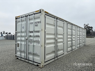 2025 40 ft High Cube Multi-Door Contenedor de almacenamiento