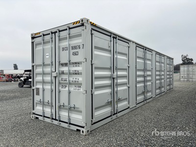 2025 40 ft High Cube Multi-Door Contenedor de almacenamiento