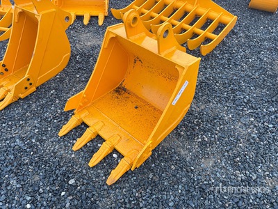 2026 GIYI GY-BK 24 in Digging Excavator Bucket - Fits Cat 307 (Unused)