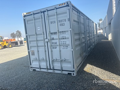 2025 40 ft High Cube Multi-Door Storage Container