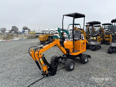 2026 VICSEC VC-L13 Mini Wheel Excavator (Unused)