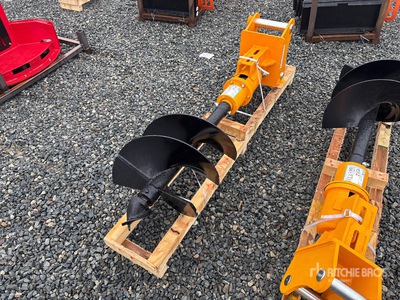 2026 GIYI Excavator Augers - Fits CAT 305 (Unused)