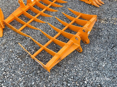 2026 GIYI 42 in Cat 303 Râteau d'excavatrice (Unused)