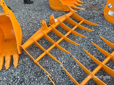 2026 GIYI 42 in Cat 303 Râteau d'excavatrice (Unused)