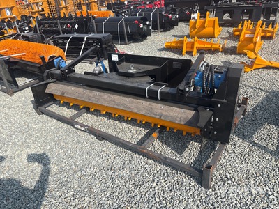 2026 GIYI GY-LPR71 77 in Skid Steer Power Rake (Unused)