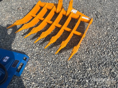 2026 GIYI 44 in Rastrillo para excavadora - Fits Cat 305 (Unused)