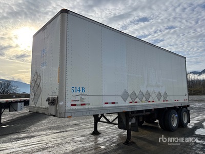 2017 Manac 26 ft x 102 in T/A Remolque de furgoneta