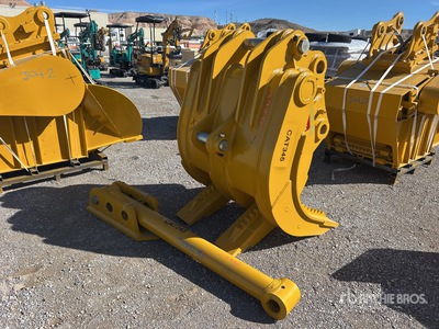 2025 HW GRAPPLE34550 50 in Excavator Grapple - Fits Cat 345 (Unused)