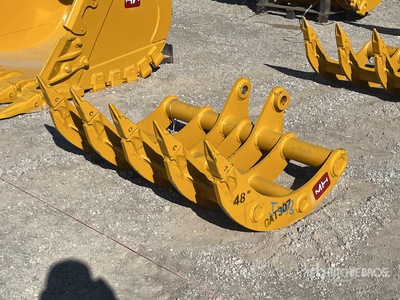 2025 HW RAKE30748 48 in Excavator Rake - Fits Cat 307 (Unused)