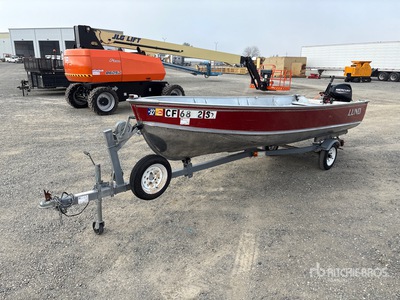 1991 Lund 14 ft Bateau de pêche