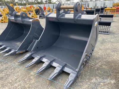 2025 Warrior 1550 mm Q/C Digging Excavator Bucket - Fits 30 - 35 ton (Unused)